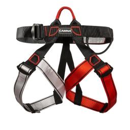 Equipamento profissional de escalada arnês, Cinto seguro meio corpo conveniente, Equipamento de proteção firme simples para proteção do esporte ao ar livre - Image 1