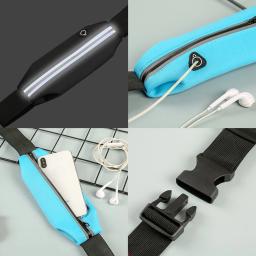 Bolsa de cintura para homens e mulheres, bolsa de cinto, celular, jogging, bolsa de ciclismo, ginásio, esportes - Image 4