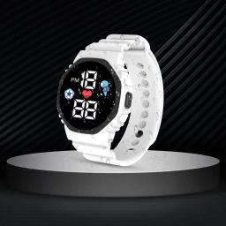Leve Futebol LED Relógio Movimento Digital, Drop-Proof, Elegante, desgaste diário, Presente, Moda - Image 4