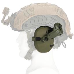 Capacete Tático Headset, Redução de Ruído, Captura De Som, Tiro, Proteção Auditiva, Protetor Ouvido, Airsoft, Auscultadores CS para Fast Wendy - Image 4