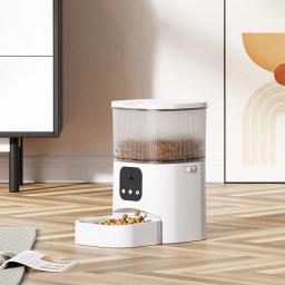 3L Camera Video APP Alimentador Automático Pet Dispensador de Alimentos Inteligente Para Gatos Cães Temporizador Tigela Auto Alimento Seco Pet Alimentação Pet Supplies - Image 6