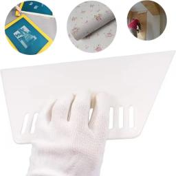 Raspador De Plástico Trapezoidal, Putty Board Rasping Tool, Raspador Fino, Decoração Do Painel De Parede, Ferramentas De Construção, Ferramentas Manuais, 3Pcs - Image 6