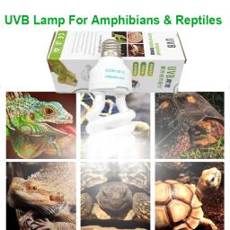 Cálcio Suplemento Lâmpada para Répteis, Lâmpada de Aquecimento, Luz, Economia de Energia, Terrário, Lagarto, UVB5.0, 13W, 26W, E27, UVB5.0, UVB10.0 - Image 1