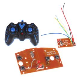 Circuito de Controle Remoto PCB Transmissor e Receptor, Placa Parte com Antena, Sistema de Rádio, RC Car Acessórios, 2.4G, 4CH, 1Set - Image 1