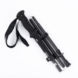 Saudação 115g ultra leve trekking carbono dobrável caminhadas vara pólos dobráveis trekking vara pólos caminhada nordic caminhada - Image 4