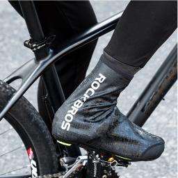 Rockbros-capa térmica elástica para sapatos, para ciclismo, bicicleta, mtb, road bike e esporte, aquecedor - Image 3