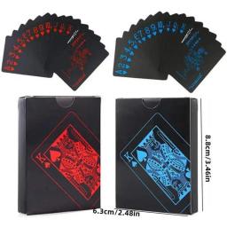 Premium impermeável PVC jogando cartas com caixa, perfeito para festas, jogos, Cardistry e truques de mágica - Image 4