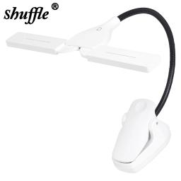 Suporte de música LED Clip-on para Luz de Música Portátil Flexível Gooseneck Eye Protection Leitura Livro Light Bed Desktop Lamp - Image 6