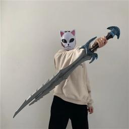 1:1 Cosplay Guerra Besta Elfo Espada Arma Role Playing Game Espada Dragon Scale Espada Carnaval Cos Arma Modelo brinquedo Borracha Unsharpen - Image 1