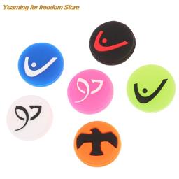 Multi-color vibração amortecedor para raquete de tênis, silicone anti-vibração, acessórios esportivos - Image 4