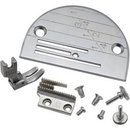 Conjunto de peças de máquinas de costura Estojo de bobina Placa de agulha Gancho giratório para Singer Juki Acessórios para máquinas de costura industrial - Image 5