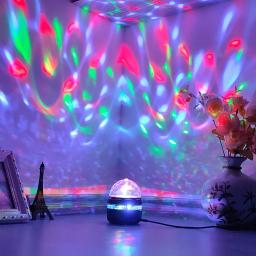 Projetor LED Starry Sky Galaxy, Luz Noturna Rotativa, USB Recarregável, Lâmpada de Projeção Aurora para Quarto, Casa, Decoração para Festa - Image 3