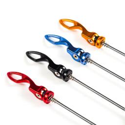 Chooee bicicleta de liberação rápida mtb estrada roda hub espetos dianteiro traseiro conjunto qr ciclismo parte acessórios eixo aço alumínio - Image 3