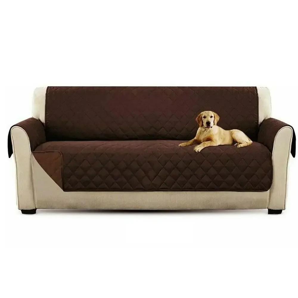 Impermeável acolchoado sofá capa, Anti-Wear Couch capa para cão Pet e crianças, poltrona reclinável, móveis Slipcovers, 1 Seater, 2 Seater, 3 Seater - Image 1