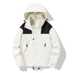 Jaqueta impermeável masculina com capuz, casaco esportivo ao ar livre, alpinismo, respirável, unissexo, casacos da moda, moda casual, outono, inverno - Image 2