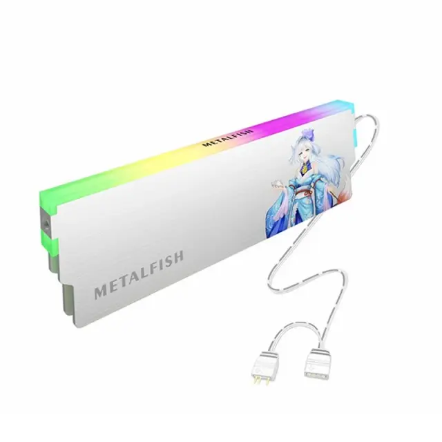 Nigigen Colete de Memória RAM DDR5 DDR4 DDR3 Dissipador de Calor ARGB 5V Desktop
