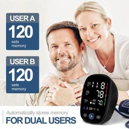 Kingclinic Monitor de Pressão Arterial Braço Automático BP Cuff Machine com Display LED para Uso Doméstico Cuidados de Saúde - Image 6