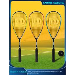 Ultra-Light Composite Carbono Integrado Squash Raquetes, Raquete De Treinamento De Competição Profissional, esportes ao ar livre, venda quente - Image 1