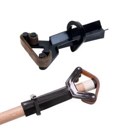 Y-tipo cabeça de couro supressor braçadeira de taco de bilhar para bilhar snooker piscina cue ponta braçadeira ferramenta de reparo acessórios - Image 1