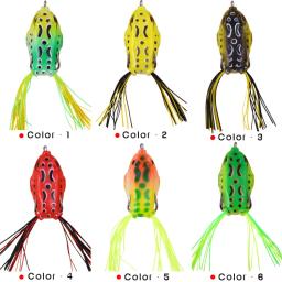 Simulado Soft Isca De Pesca, Lifelike Fish Tail, Iscas De Pesca Artificial, Lifelike Fishy Cheiro, realista, Sapo, 1 pc - Image 5