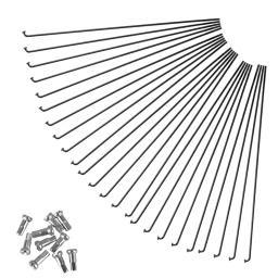Raios e Mamilos de Aço Premium, Acessórios de Bicicleta para Melhor Experiência de Ciclismo, 275mm, 27, 5, 260mm, 26, 289mm, 29er - Image 1