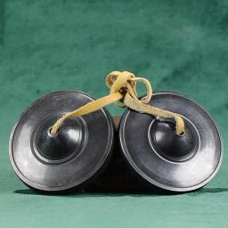 Nepal Handmade Latão Tinkle Bell para Yoga Meditação, Sinos tibetanos budistas, som cura mão sinos, instrumento Orff, presente para criança - Image 1