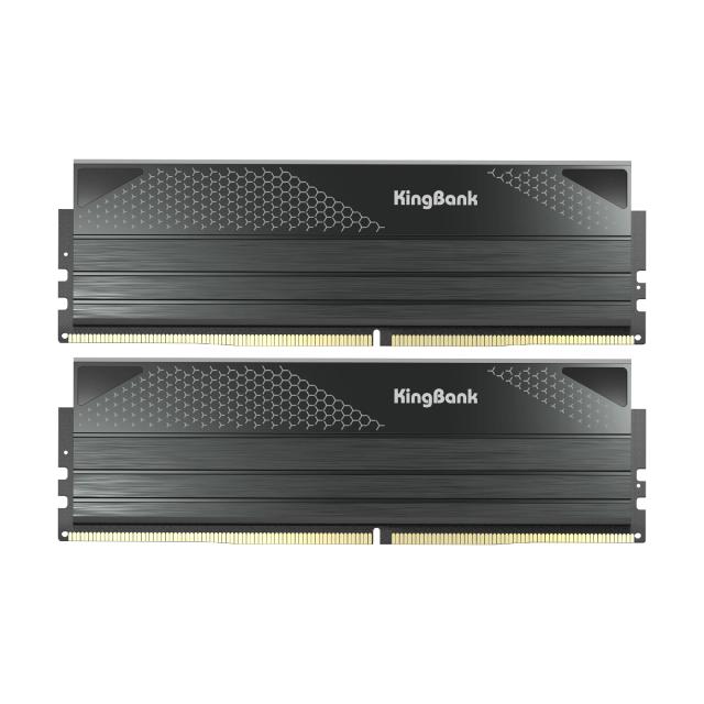 KingBank CL28 Memória DDR5 32GB RAM 16GBX2 6000MHz UDIMM Dual Channel