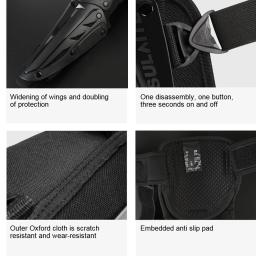 Joelheiras de proteção para motocicleta, protetores de cotovelo para scooter, skate, ciclismo, equitação, braço cinta engrenagem - Image 5