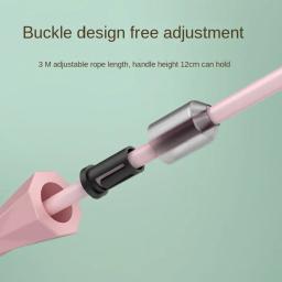 Novo suporte de caneta profissional pular corda 88g corrida pular corda estudante treinamento esportes fitness pular corda ginásio pular corda - Image 2