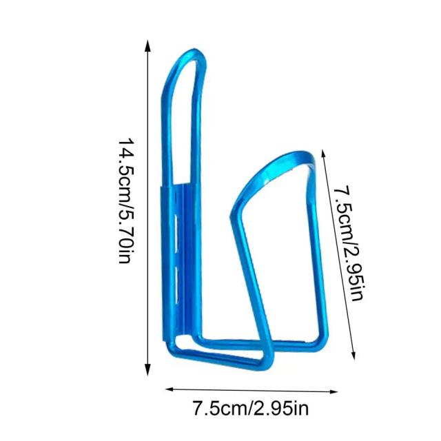 Porta-garrafas de bicicleta com suporte para parafusos e luz - Ideal para ciclismo, MTB e estrada