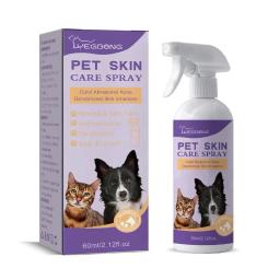 Spray de alívio hipocloroso para cães e gatos, seca e coceira, alergias e dermatite, cuidados com a pele, tratamento Hot Spot, S L9V8 - Image 5