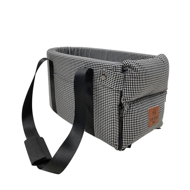 Cama de proteção portátil para pets com controle de segurança - ideal para cães, gatos e filhotes pequenos como chihuahuas