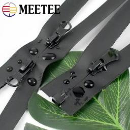 Zíperes impermeáveis com Double Open-End, Zíper Invisível para Roupas, Parkas e Jaquetas, Acessórios de Costura, 60 cm, 70 cm, 80 cm, 100cm, 5PCs, 5PCs - Image 5