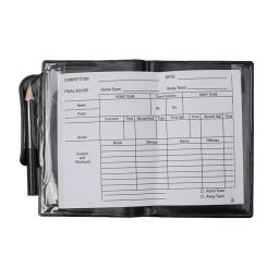 Futebol Árbitro Carteira Notebook, Cartão Vermelho e Amarelo, Registros do Julgamento, Adequado para Competição de Basquete, Natação e Esqui, 11x8cm - Image 2