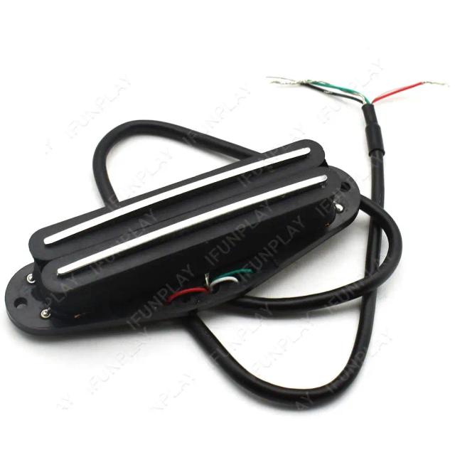 Captador de Guitarra Elétrica Duplo Trilho Quente com 4 Fios - Bobina Única Humbucker, Acessórios para Guitarra