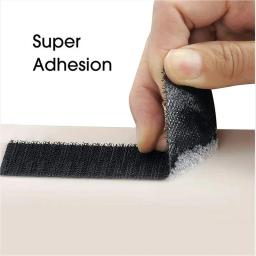1/5/10 metros forte auto adesivo gancho e laço prendedor fita adesivo de náilon tiras adesivas fita cola diy artesanato acessórios 20mm - Image 5