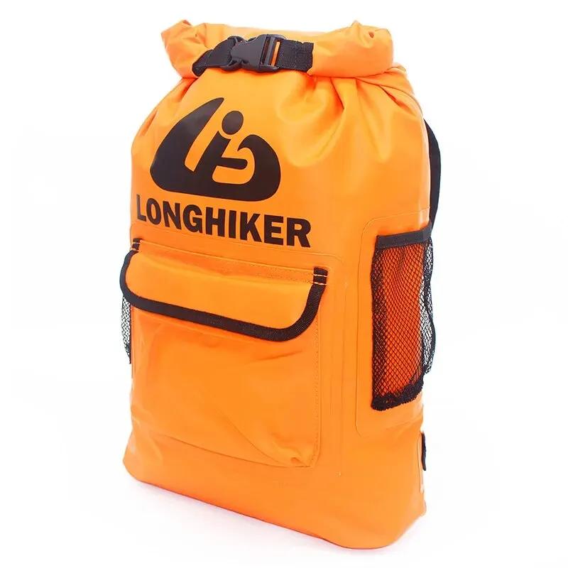 LONGHIKER-Mochila Impermeável para Mergulho, Rafting River, Turismo de Praia ao Ar Livre, Snorkeling, Natação, Surf, Pesca - Image 4