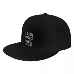 Eu lambo rochas ágata colecionador boné de beisebol vintage sunhat para mulheres e homens, marca de luxo, chapéu duro - Image 1