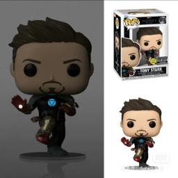Figura de ação do Homem de Ferro da Marvel Funko POP Tony Stark # 130 figuras de edição limitada modelo brinquedos colecionáveis bonecas decoração de mesa - Image 5