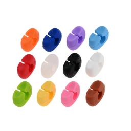 Silicone Wine Cup Marking Tag, Marcadores de vidro, Wine Drinking Cup, Identificação Cálice, Bar Party, Casamento, Decoração da Cozinha, 12Pcs - Image 5