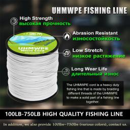 0.5 1 1mm trançado uhmwpe cabo oco baixo estiramento espectros linha divisor corda dublê kitesurfing corda de água salgada pesca linha - Image 3
