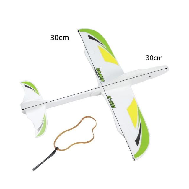 Avião de Espuma EPP Lançador Catapulta Brinquedo Infantil 30cm