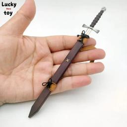 Espada de Liga com Bainha de Plástico, Modelo de Arma, Coleção Action Figure, Escala 1:6, 12 ", Brinquedos Cena - Image 1