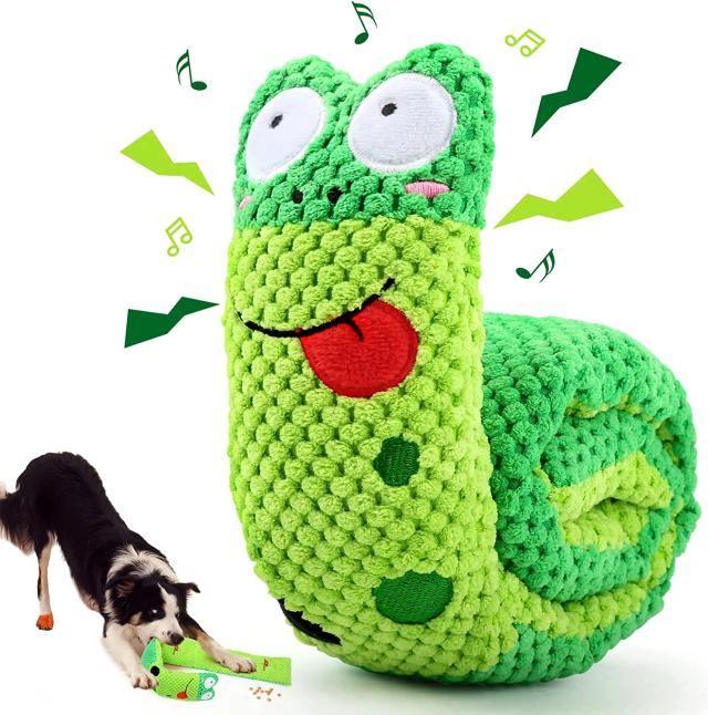 Brinquedos de pelúcia e acessórios de treinamento para cães de todos os tamanhos com alimentador recheado