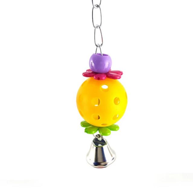 Espelho Colorido para Pássaros: Brinquedo Decorativo para Papagaios, Periquitos e Calopsitas