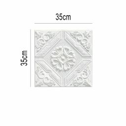 1 e 10 * papel de parede 3d adesivos de parede auto-adesivo painel de espuma decoração de casa fácil de remover para sala de estar quarto teto tv arte de parede - Image 5