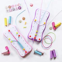 Amizade Pulseira Fazendo Kit Para Meninas Crianças DIY Artesanato Kits String Para Fazer Jóias Favorecido Aniversário Brinquedo de Natal Presentes - Image 2