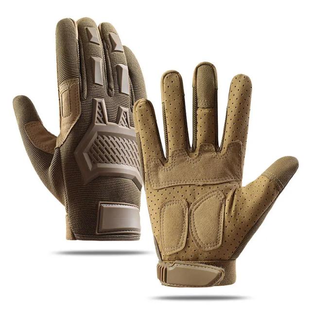 Luvas Antiderrapantes Masculinas para Esportes ao Ar Livre: Ciclismo, Escalada, Paintball, Caça, Equitação e Esqui