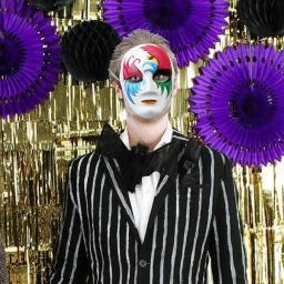 Unpainted Full Face Blank Masquerade para homens e mulheres, traje de papel maché, máscara de festa, acessórios básicos, 10pcs por conjunto - Image 3