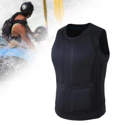 Colete salva-vidas para adultos Jaqueta de natação Snorkel fino, Auxílio à flutuabilidade Colete com zíper para surf, canoagem, vela, esportes aquáticos, mergulho - Image 3